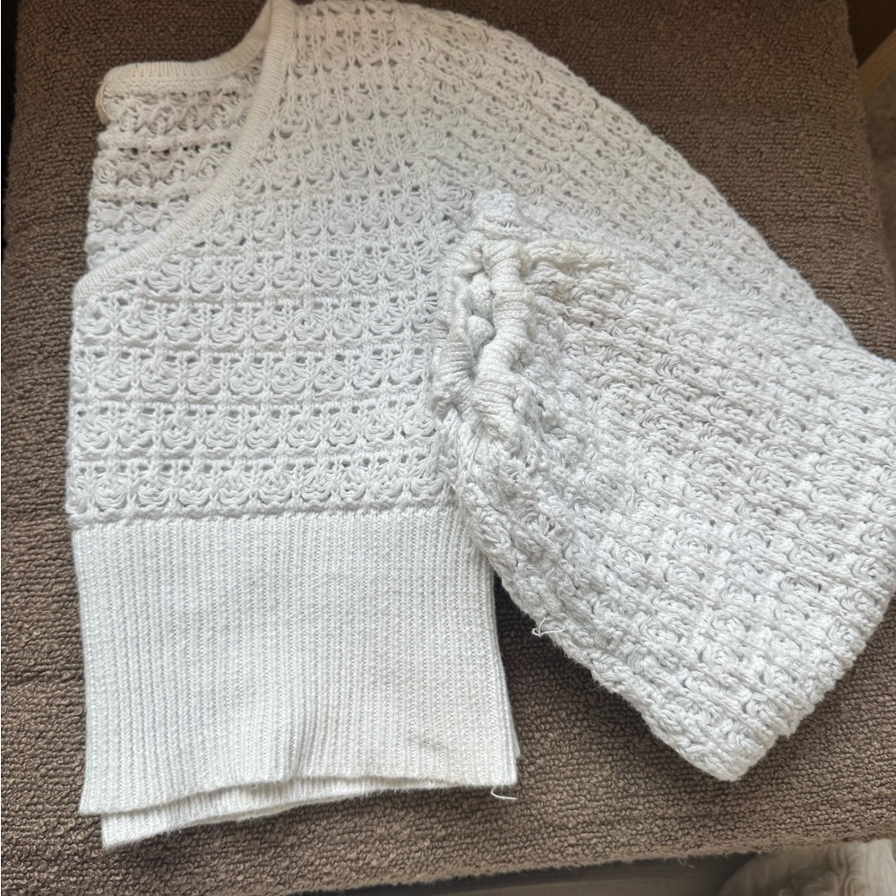 Altrd State White Knit Sweater